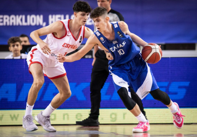 Ευρωμπάσκετ U16: Ισπανία-Ελλάδα 77-71